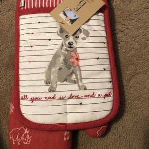 Oven mitt and pot holder